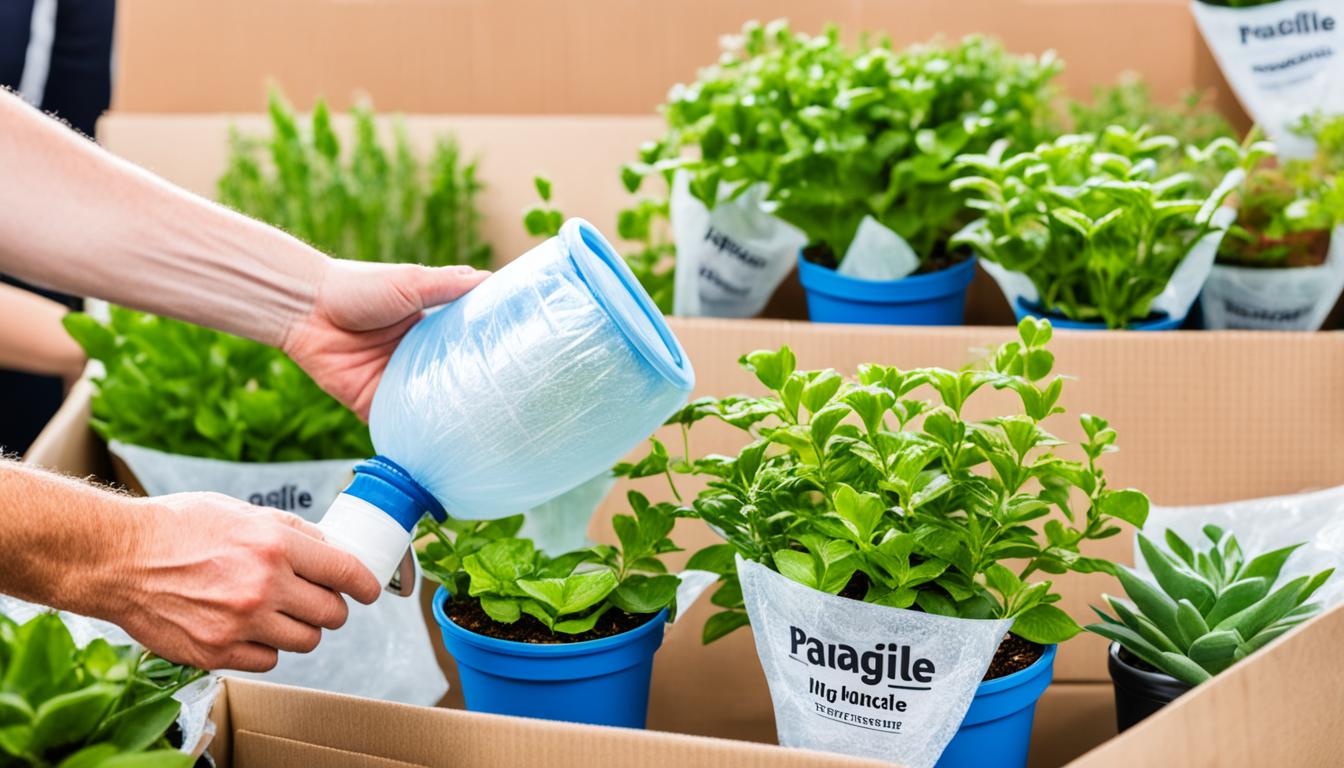 How To Pack Plants For Moving